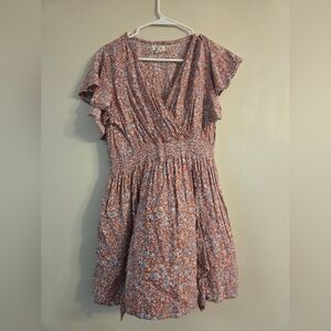 Floral Dress Womens Large By Japna